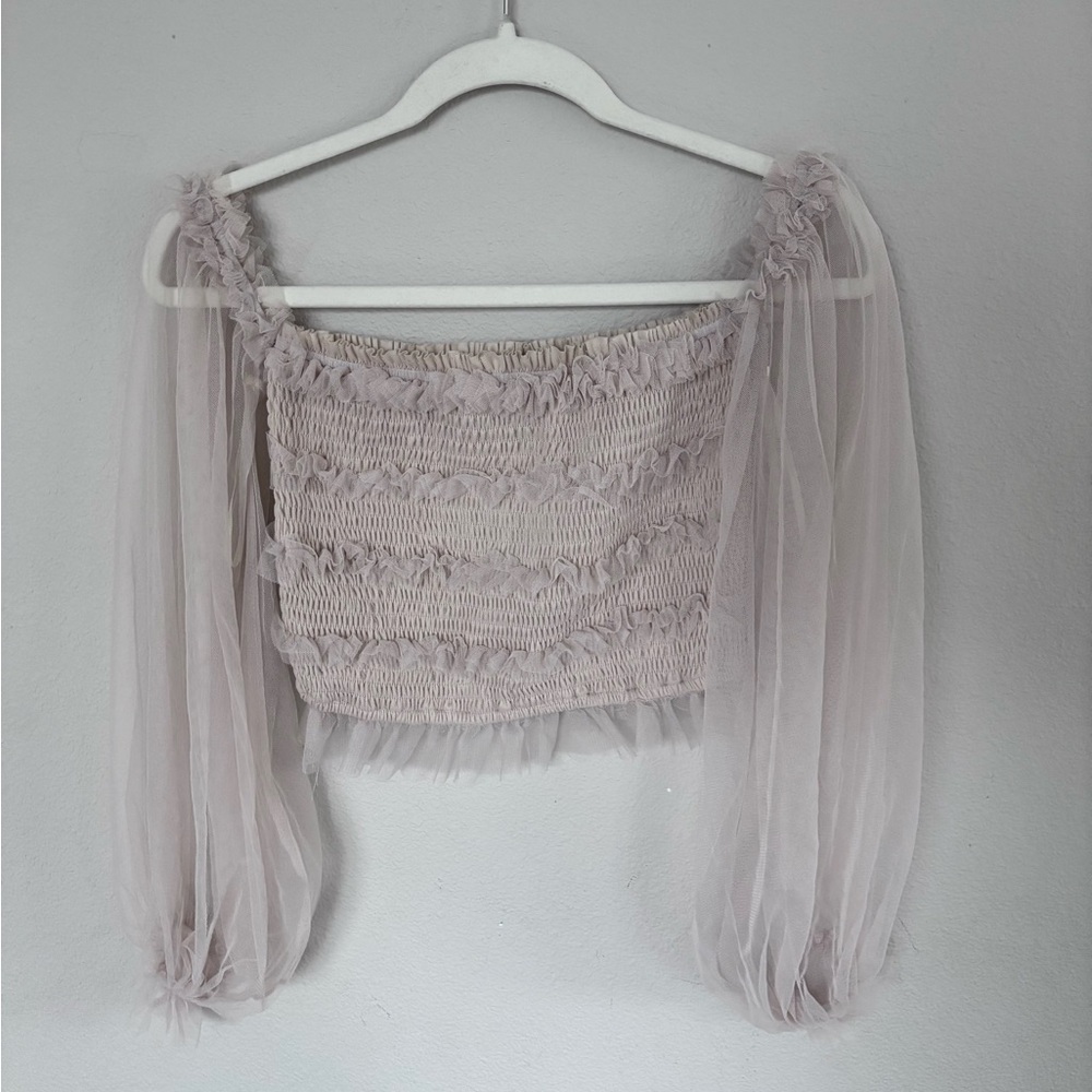 MABLE Beige Top